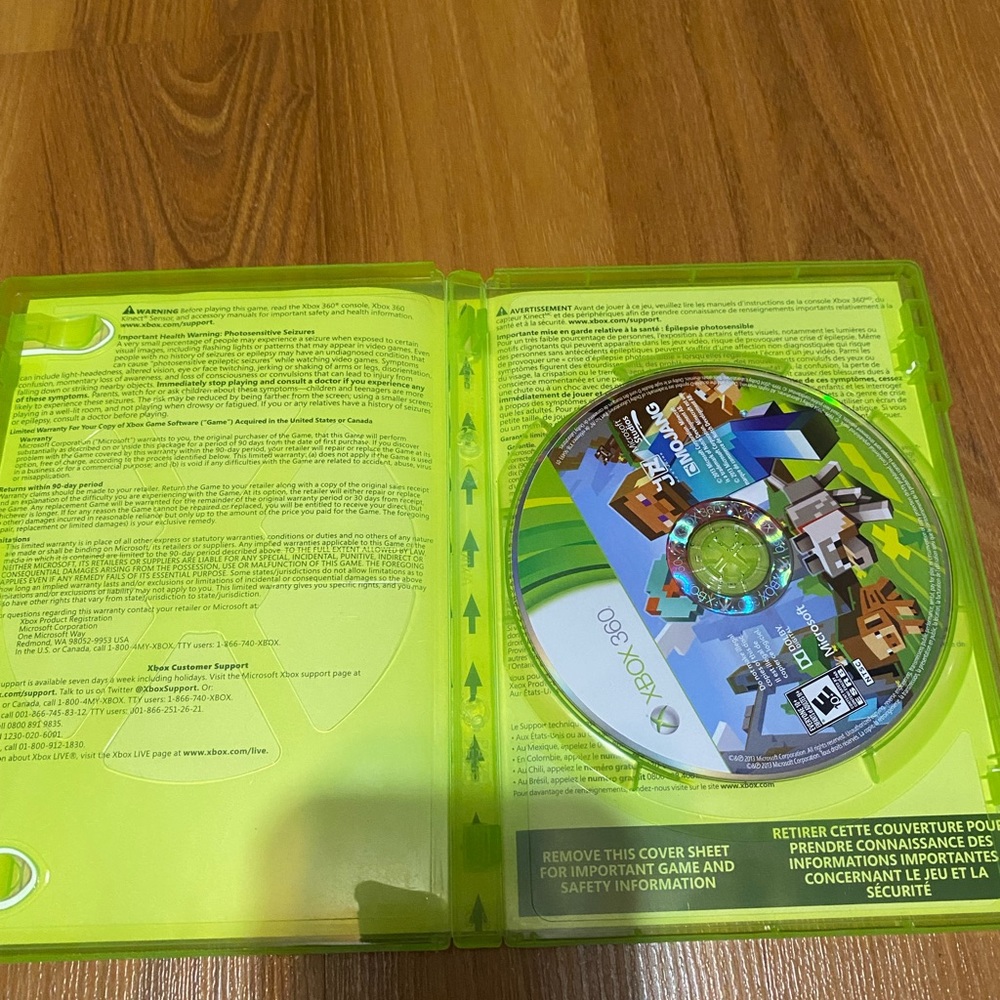 XBOX 360 Minecraft game - Picture 2 of 6